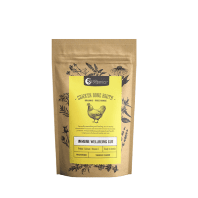 chicken bone broth turmeric