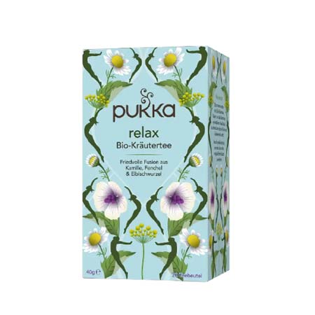 Turquoise pukka relax box