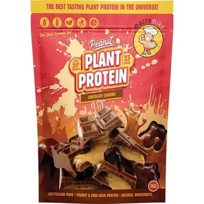Macro Mike peanut plant protein chocolate caramel
