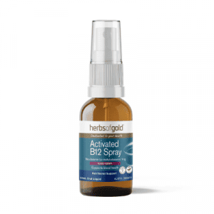 Activated b12 spray bottle