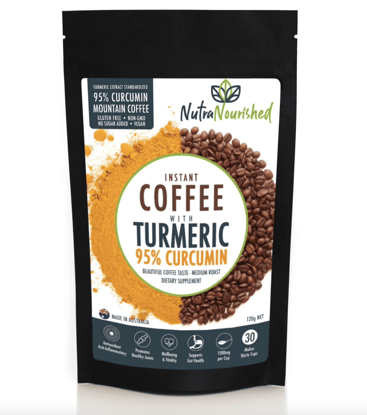 Coffee With Turmeric Curcumin 95 Pure Organic Curcumin 120g Ohana
