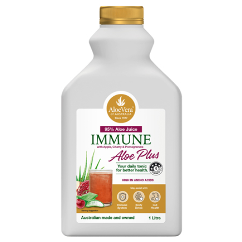 aloe vera immune boost bottle